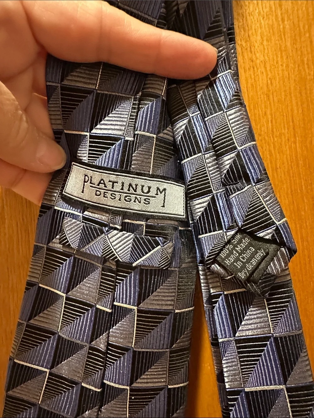 Platinum Designs tie